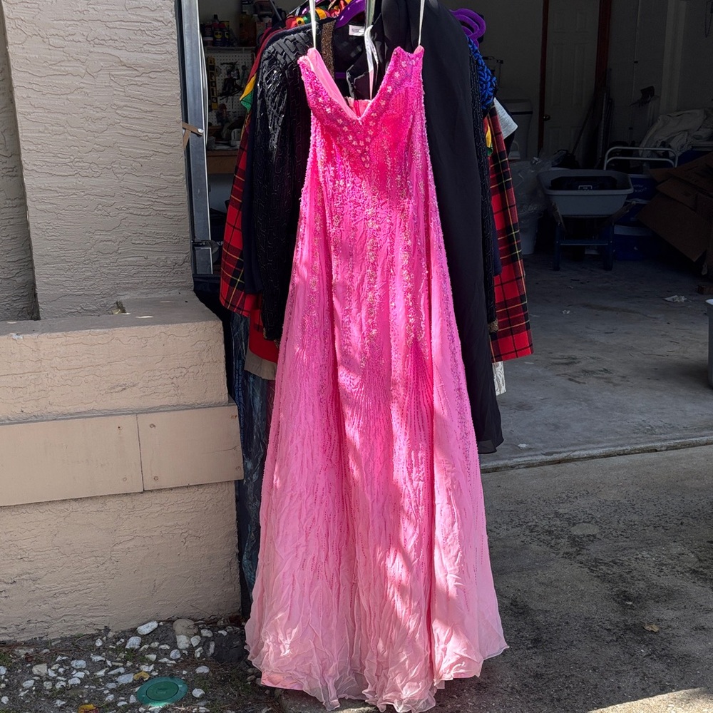 Elegant Pink Gown